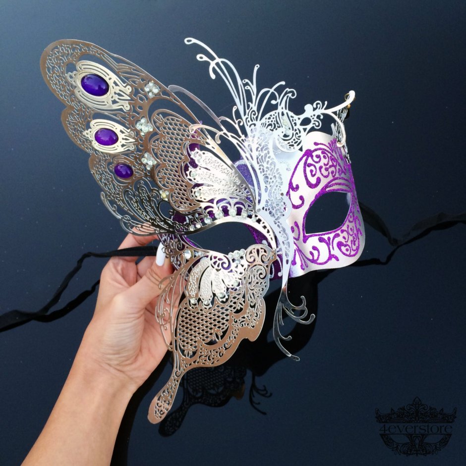 Венецианская маска "бабочка"