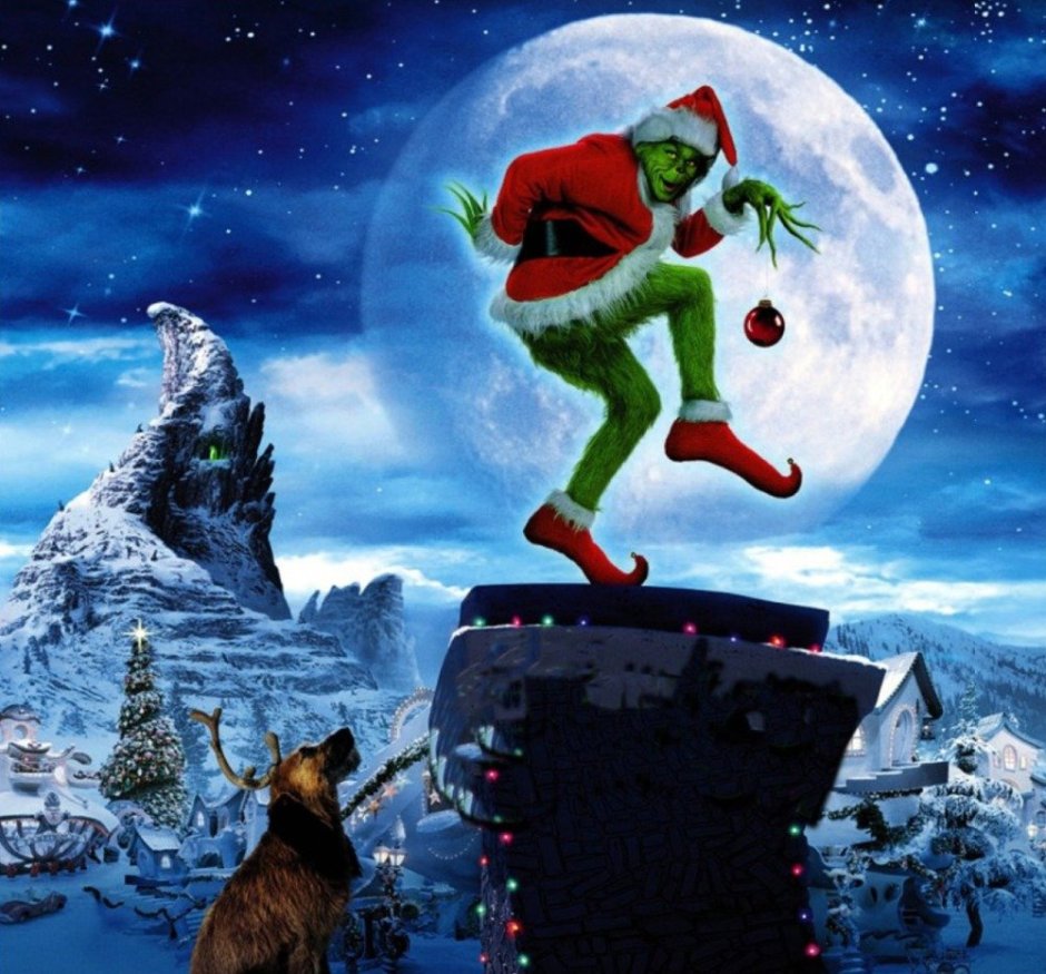 Гринч похититель Рождества 2000 Постер