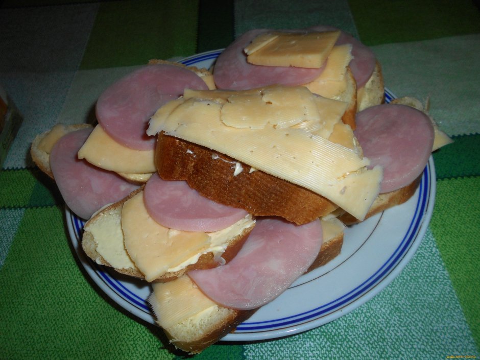 Бутерброд с карбонатом