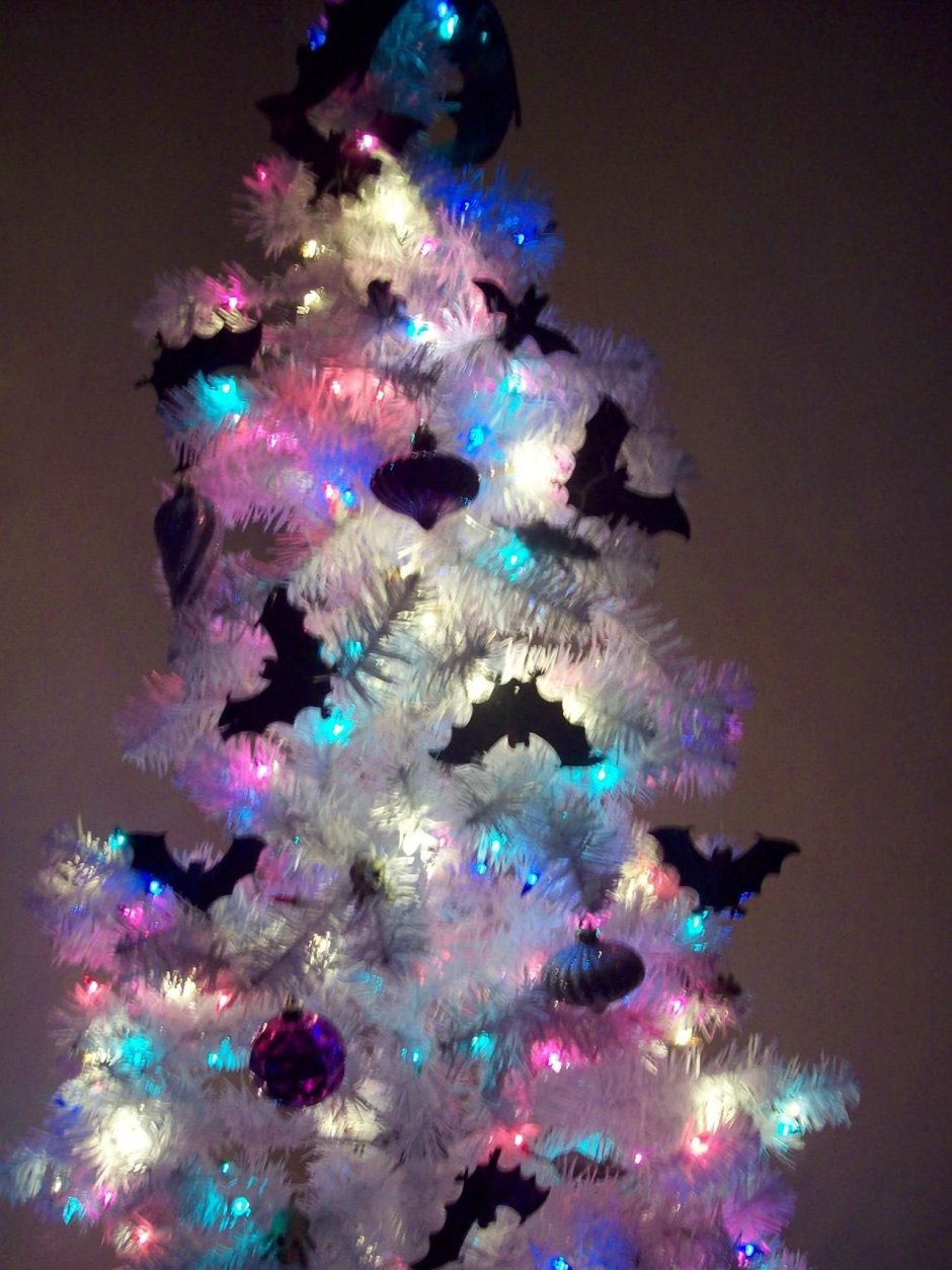 Готическая Новогодняя елка