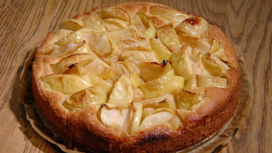 Цветаевский пирог с яблоками от Юлии Высоцкой