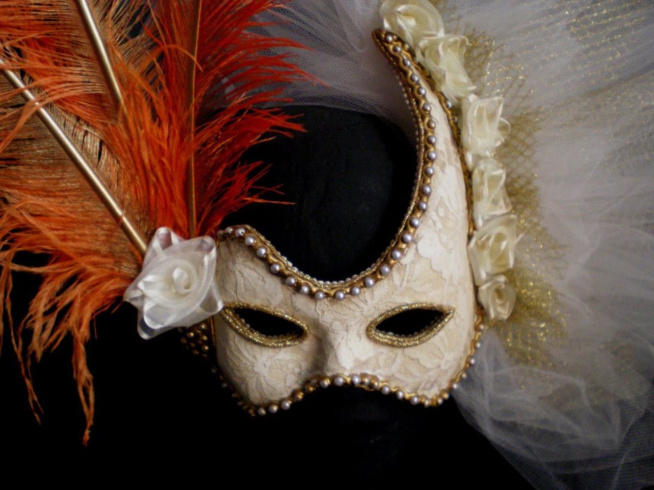 Венецианская карнавальная маска Морена