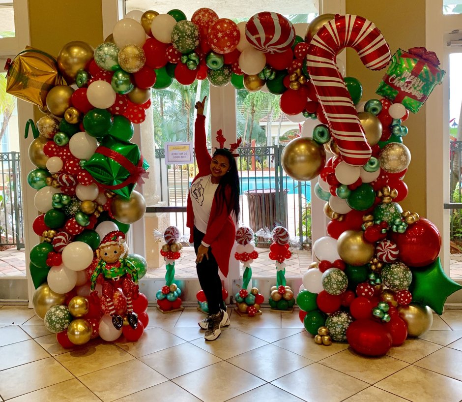 Christmas Tree Arch