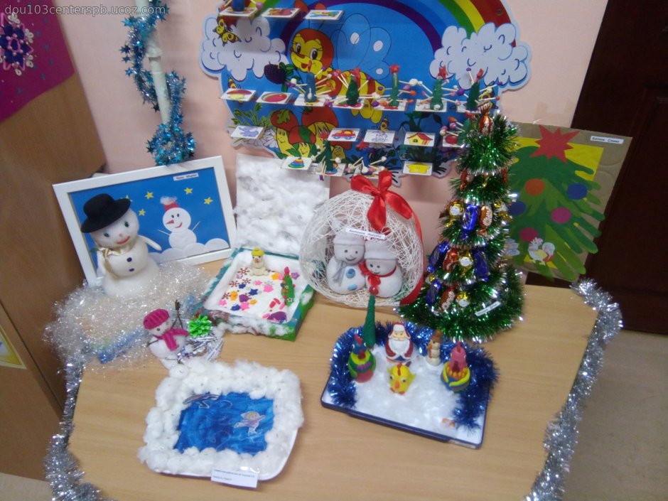 Поделка в детский садик Рождественская сказка