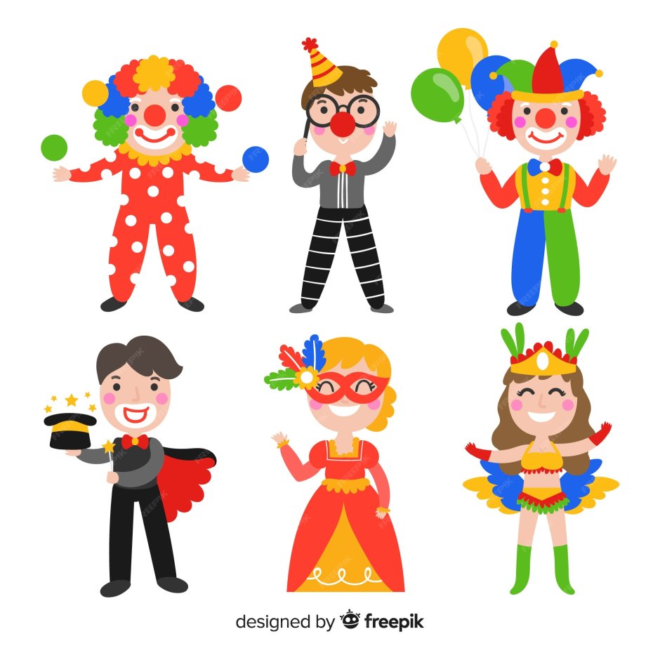 Персонажи для карнавала