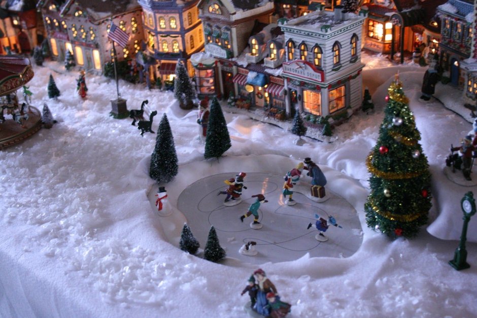 Christmas Village real