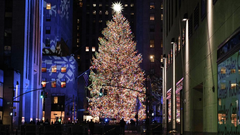Главная елка в Рокфеллер центре Нью Йорка