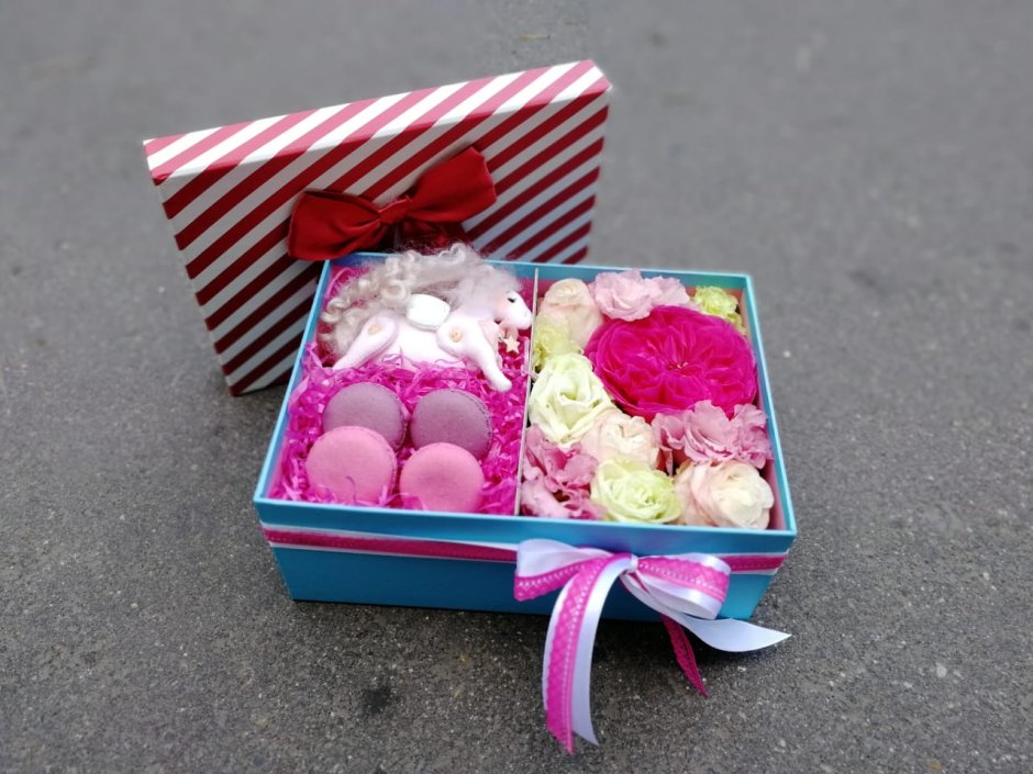Коробка сладостей для девочки