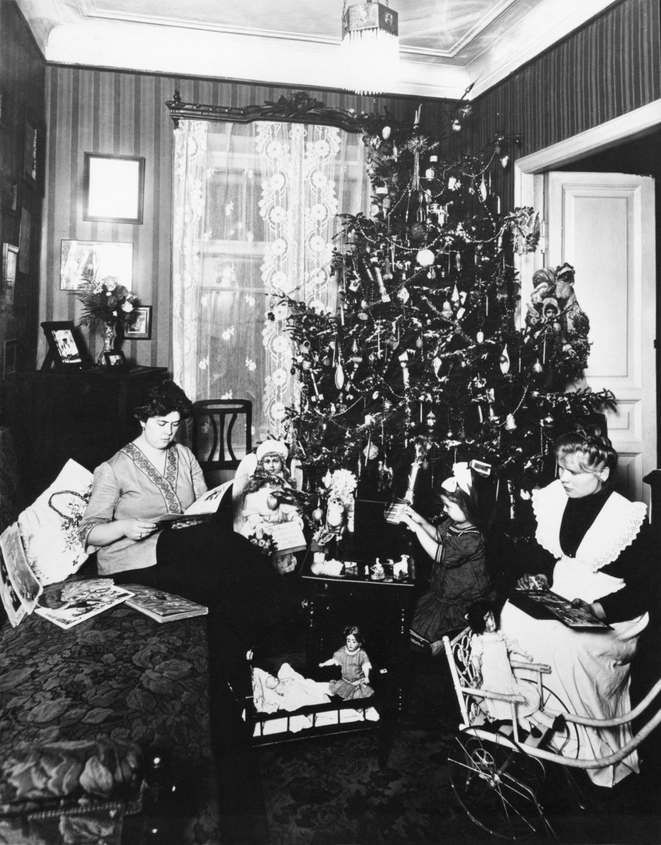 Рождество в Петербурге 1910-е годы