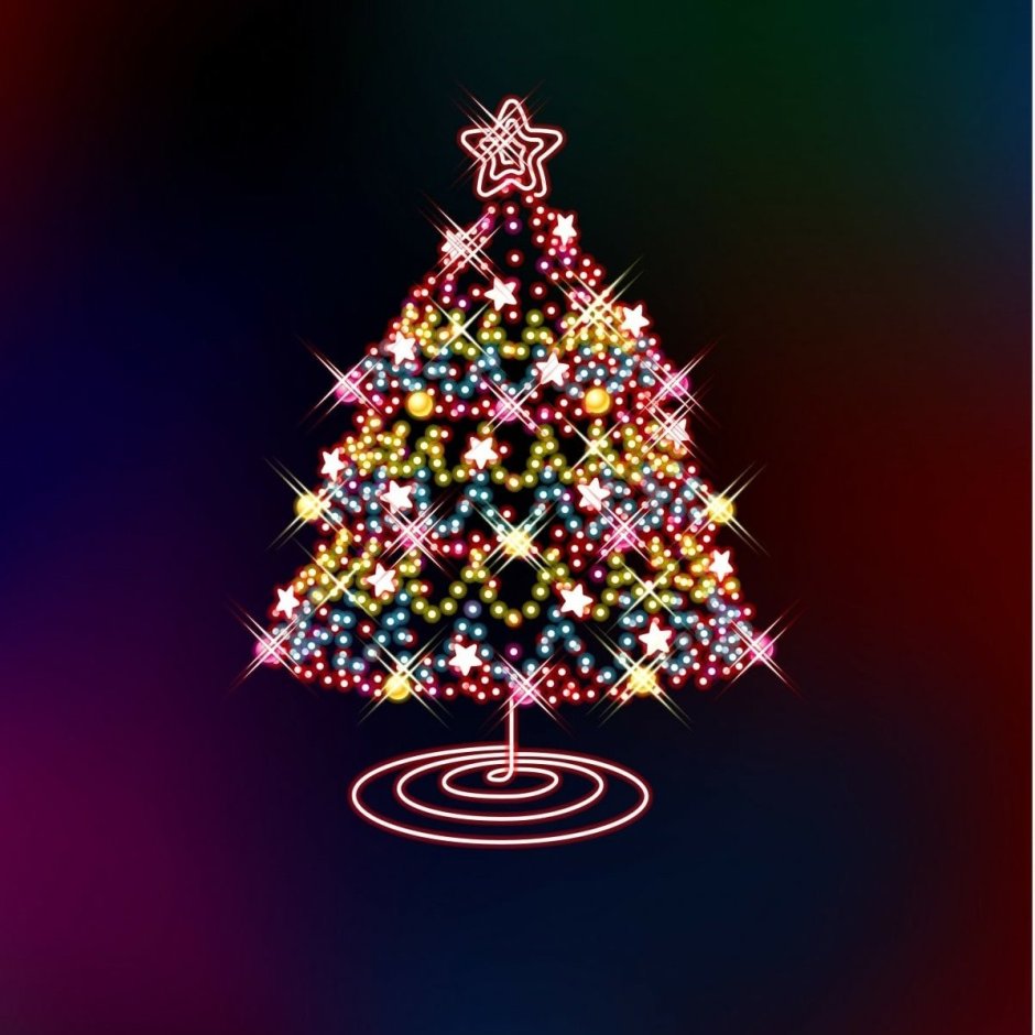 Аватарка Новогодняя елка