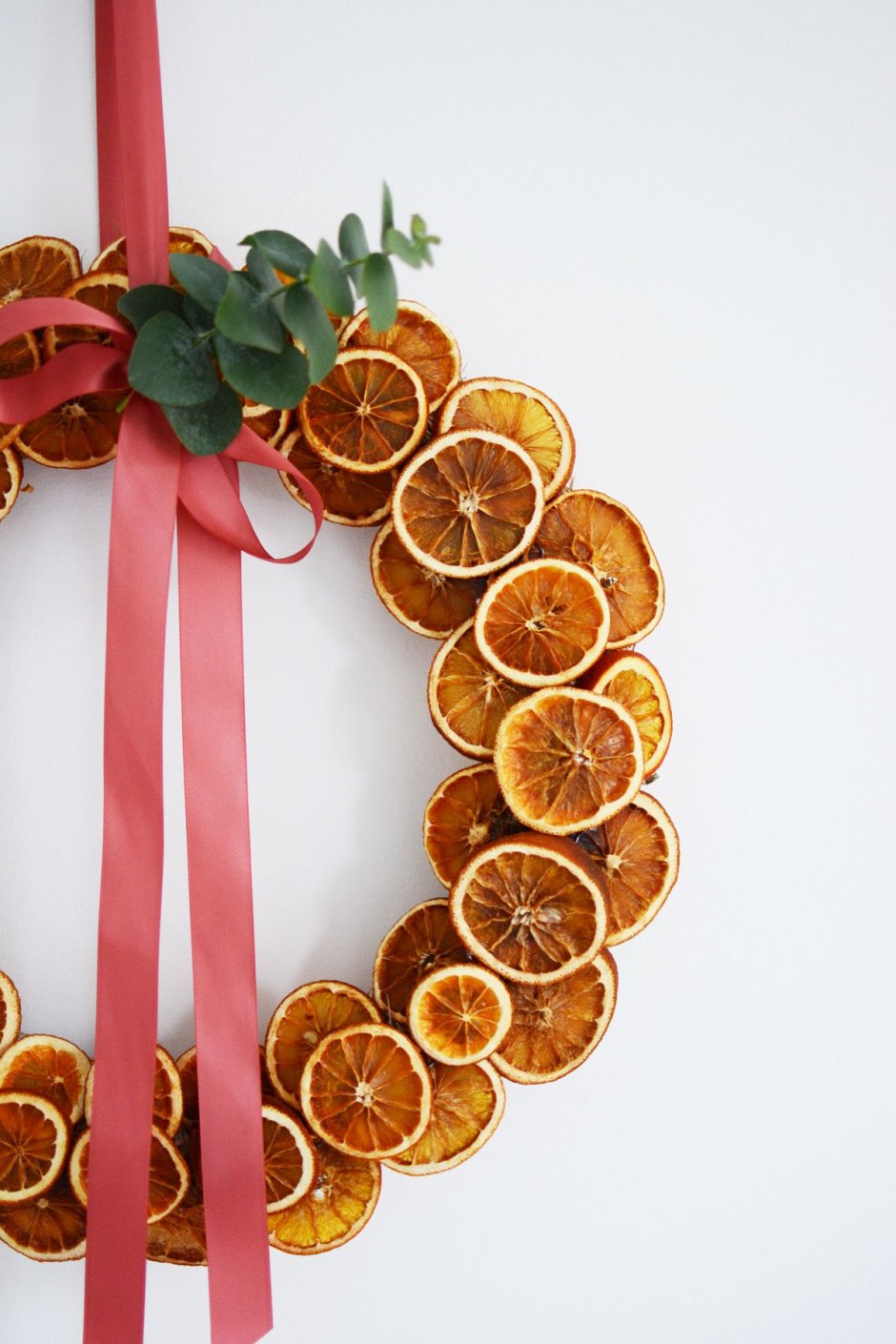 Новогодние украшения из сушеных апельсинов