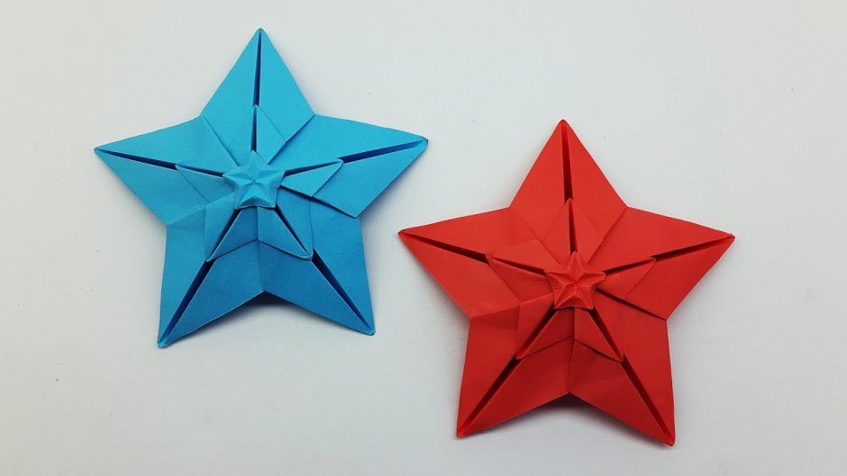 Star Origami steps