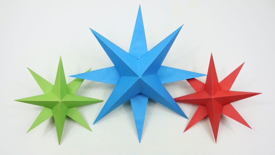 Оригами звезда Бетси