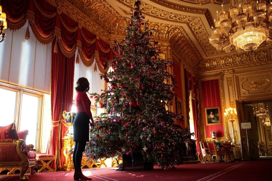 Новогодняя елка в Букингемском Дворце