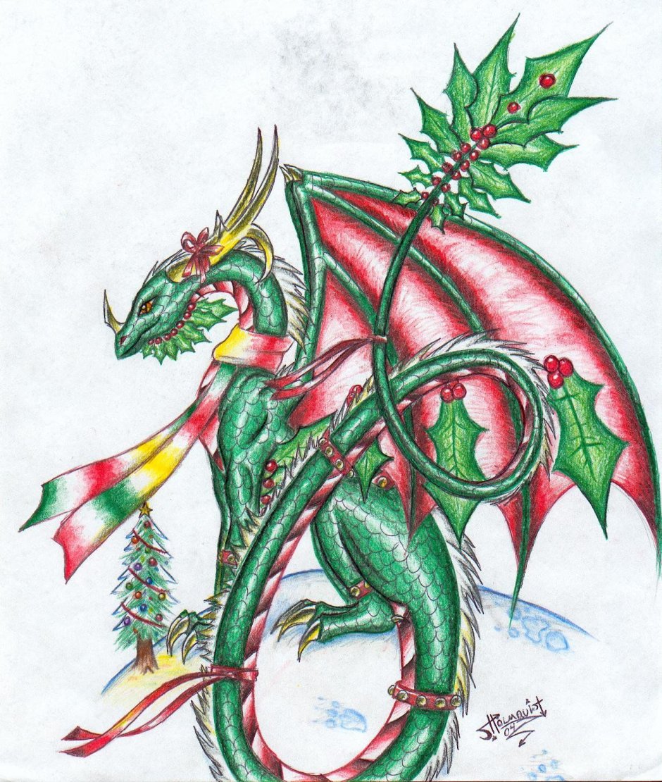 Рождественский дракон