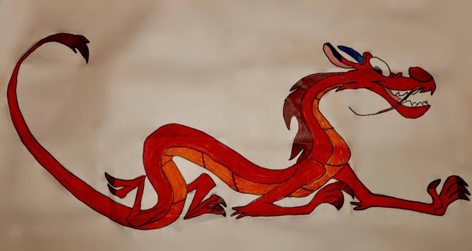 Красный дракон Мулан