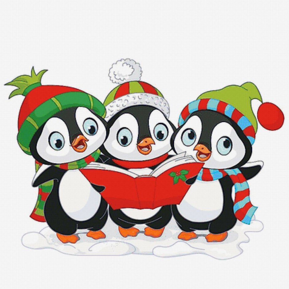 Новогодние пингвинчики