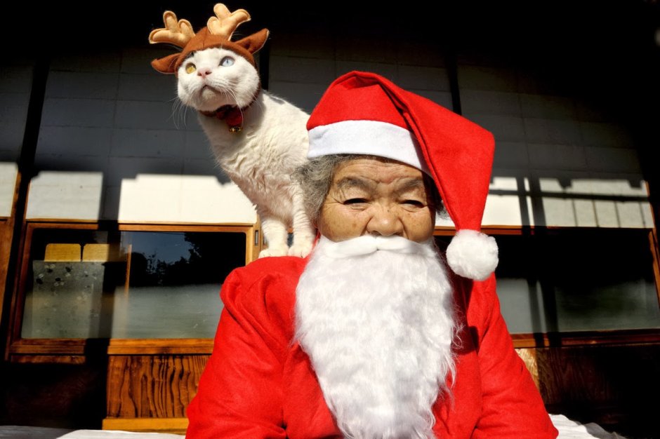 Дед Мороз в Японии сегацу Сан