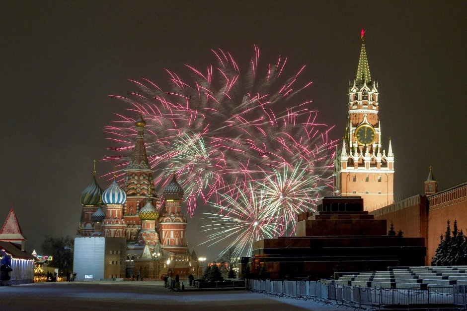 Новогодняя Москва 2022 Кремль