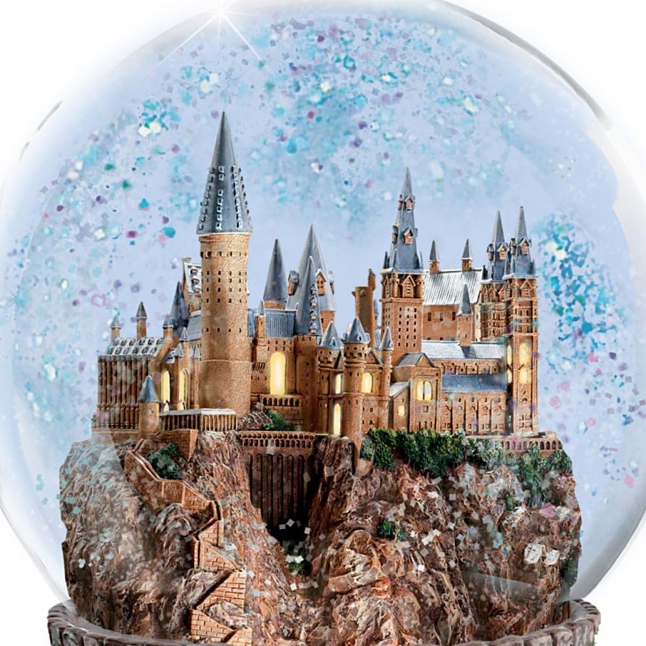 Снежный шар замок Хогвартс Гарри Поттер сувенир