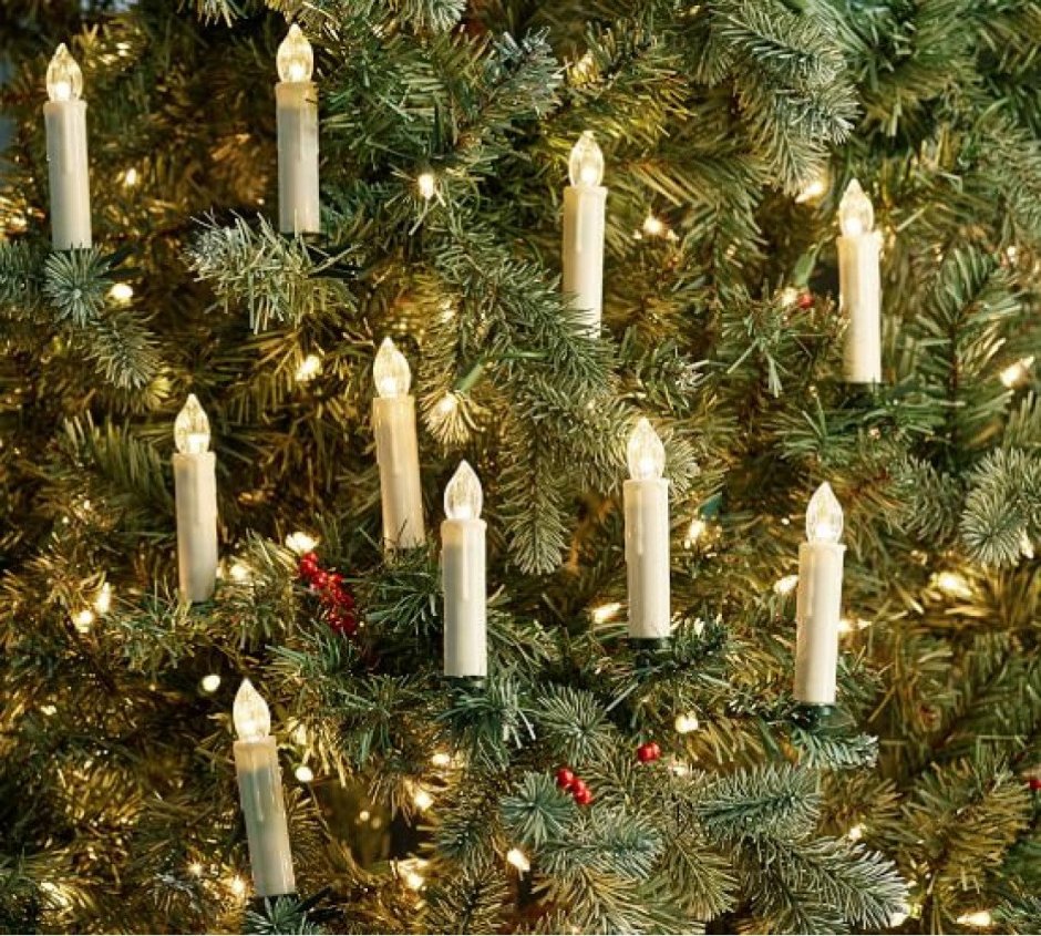 Светодиодные свечи на елку
