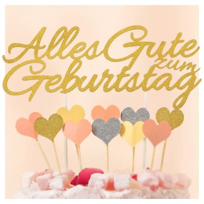 Alles gute zum Geburtstag открытки