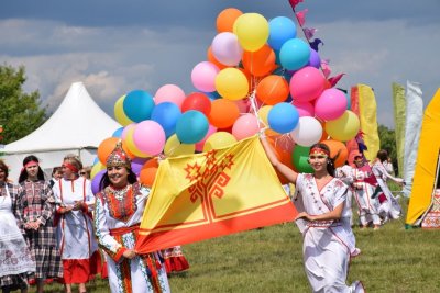 Праздник Акатуй в Чувашии