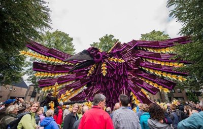 Цветочный фестиваль Bloemencorso в Нидерландах