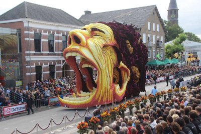 Фестиваль цветов Bloemencorso в Голландии