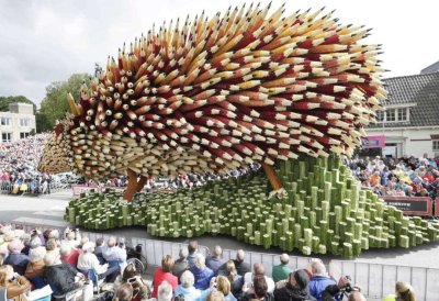 Парад цветов Bloemencorso в Голландии