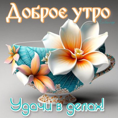 Открытки с добрым утром красивые необычные оригинальные