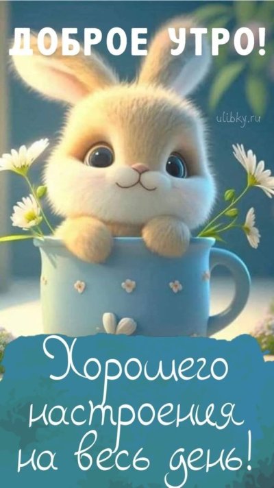 Доброго утра и отличного настроения на весь день