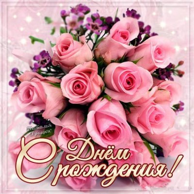 Поздравляю с днём рождения