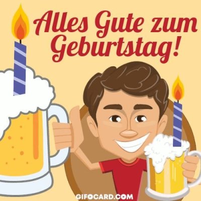 Alles gute zum Geburtstag гиф