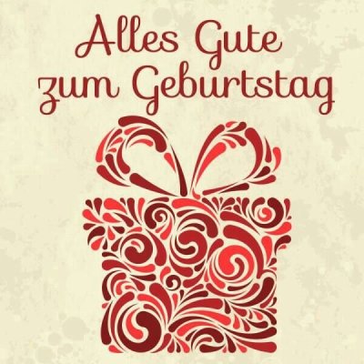 Alles gute zum Geburtstag открытки