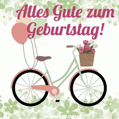 Alles gute zum Geburtstag анимация
