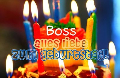 Alles gute zum Geburtstag открытки