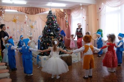 Хоровод в детском саду на новый год