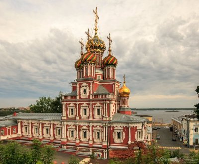 Рождественская Строгановская Церковь Нижний Новгород