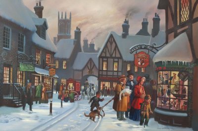 Christmas Carol Викторианская Англия