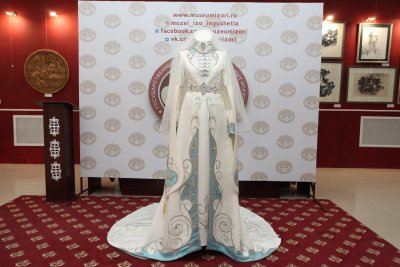 Чокхи свадебное платье Ингушетия