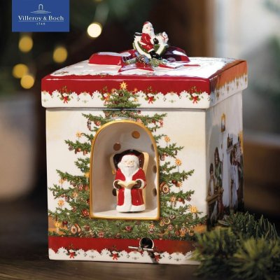 Villeroy Boch музыкальная шкатулка Новогодняя