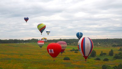 Фестиваль воздухоплавания Переславль Залесский