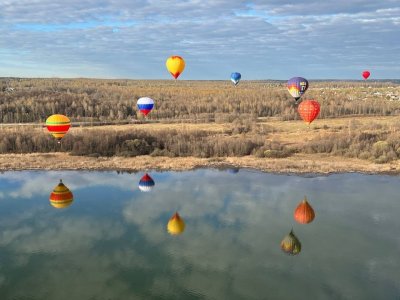Фестиваль воздухоплавания Переславль Залесский