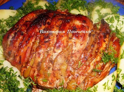 Гармошка из свинины