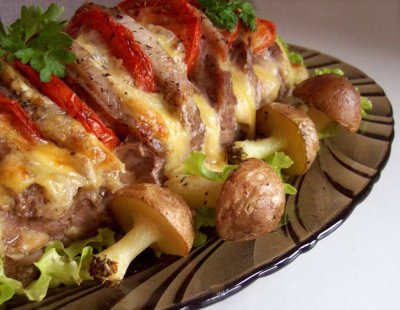 Мясо в духовке на праздничный стол