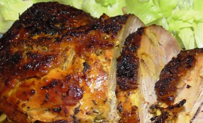 Свинина в духовке куском