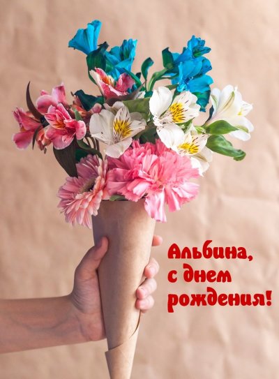 С днём рождения Альбиночка