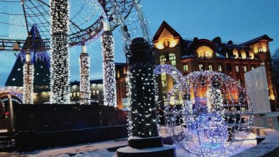 Ледовый городок Ханты Мансийск