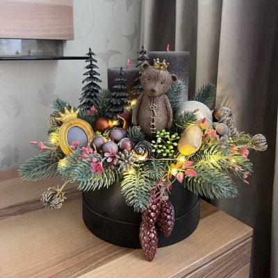 Рождественская флористика Нобелис